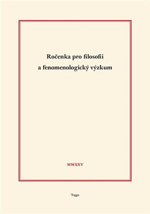 Ročenka pro filosofii a fenomenologický výzkum 2025