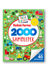 Rušná farma 2000 samolepek