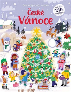 Samolepková knížka České Vánoce