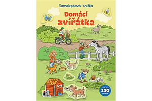 Samolepková knížka Domácí zvířátka