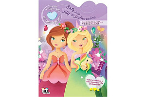 Šaty pro víly a jednorožce - Tvarované oblékání se samolepkami