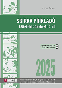 Sbírka příkladů k učebnici účetnictví II. díl 2025
