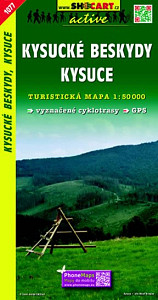 SC 1077 Kysucké Beskydy, Kysuce 1:50 000