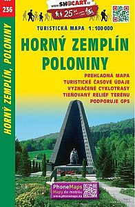 SC 236 Horný Zemplín, Poloniny 1:100 000