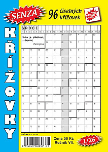 Senza číselné křížovky 1/2026