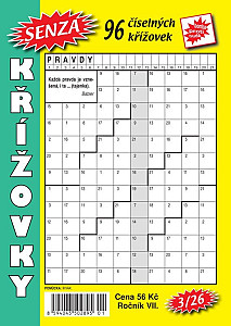 Senza číselné křížovky 3/2026