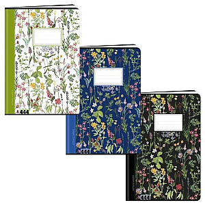 Sešit A4, 40 listů, typ 444 Květiny