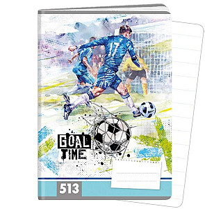 Sešit A5, 10 listů, typ 513 Goal Time
