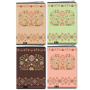 Sešit A5, 40 listů, typ 544 Floral Scape