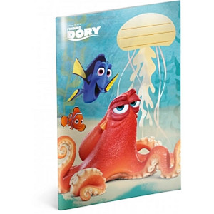 Školní sešit Hledá se Dory – Hank, A5, 40 listů, linkovaný