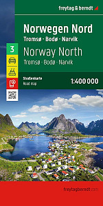 Severní Norsko 1:400 000 / automapa