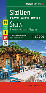 Sicílie 1:150 000 / silniční + volnočasová mapa