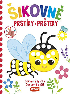 Šikovné prstíky - červený sešit / Šikovné pršteky - červený zošit