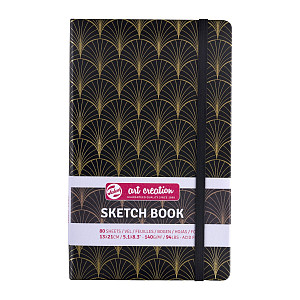 Skicák Art Creation v pevné vazbě ArtDeco 13x21 cm