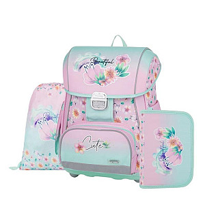 Školní set 3ks PREMIUM  Flowers