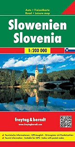 Slovinsko 1:200 000 / automapa