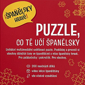 Španělsky Hravě! Puzzle, co tě učí španělsky