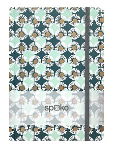 Spoko zápisník Flowers sedmikrásky A5, linkovaný