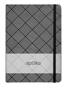 Spoko zápisník Linear čtverec A5, linkovaný