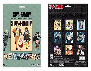 Spy X Family Set plakátů 29,7 x 21 cm (9 ks)
