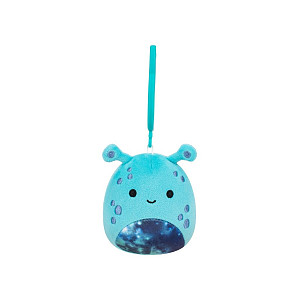Squishmallows Klíčenka Tyrkysový mimozemšťan - Garth 9 cm
