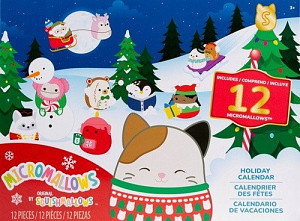 Squishmallows Micromallows Adventní kalendář - 12 ks