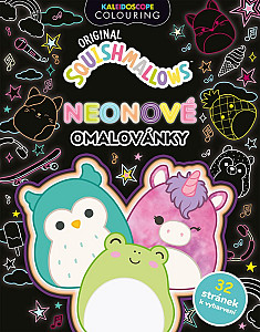 Squishmallows - Neonové omalovánky