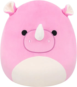 Squishmallows Růžový nosorožec - Norma Jean 30 cm