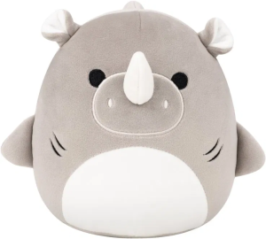 Squishmallows Šedý žraločí nosorožec - Bruno 20 cm