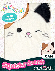 Squishmallows - Squishy denník - Cam
