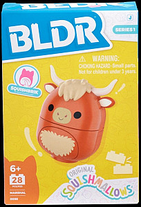Squishmallows Stavebnice BLDR - Býk Marshal