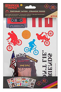 Stranger Things Dočasná tetování - Hawkins
