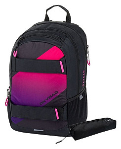 Studentský batoh + etue OXY SPORT Ombre girl