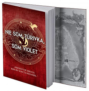 Štvrté krídlo zápisník: Nie som Zúrivka, som Violet (slovensky)
