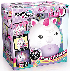 Style4Ever DIY Lampička - Jednorožec s přihrádkou