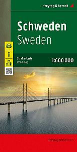 Švédsko 1:600 000 / automapa