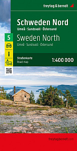 Švédsko sever 1:400 000 / automapa