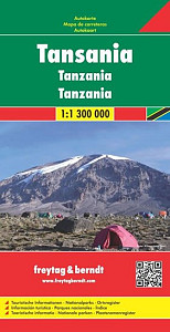 Tansania/Tanzánie 1:1,3M/mapa