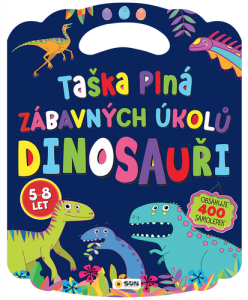 Taška plná zábavných úkolů - dinosauři - 400 samolepek