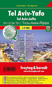 Tel Aviv-Yaffo 1:10T/kapesní plán města