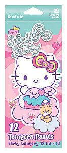 Temperové barvy Hello Kitty, tuba, 12 barev