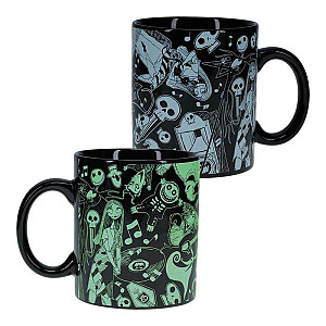The Nightmare Before Christmas Hrnek svítící 315 ml