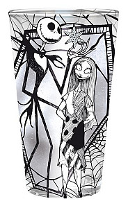 The Nightmare Before Christmas Sklenice - Jack & Sally 400 ml