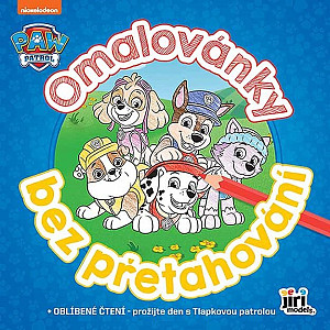 Tlapková patrola - Omalovánky bez přetahování