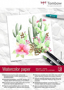 Tombow Akvarelový blok A6