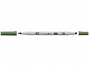 Tombow Oboustranný štětcový lihový fix ABT PRO - dark olive