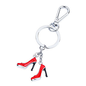 Troika klíčenka - lodičky (kovová, s karabinkou, mix barev)