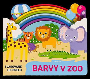 Tvarované leporelo Barvy v ZOO