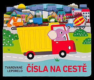 Tvarované leporelo Čísla na cestě