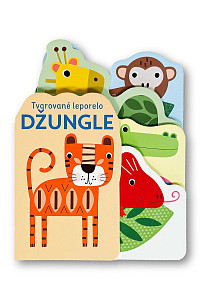 Tvarované leporelo Džungle